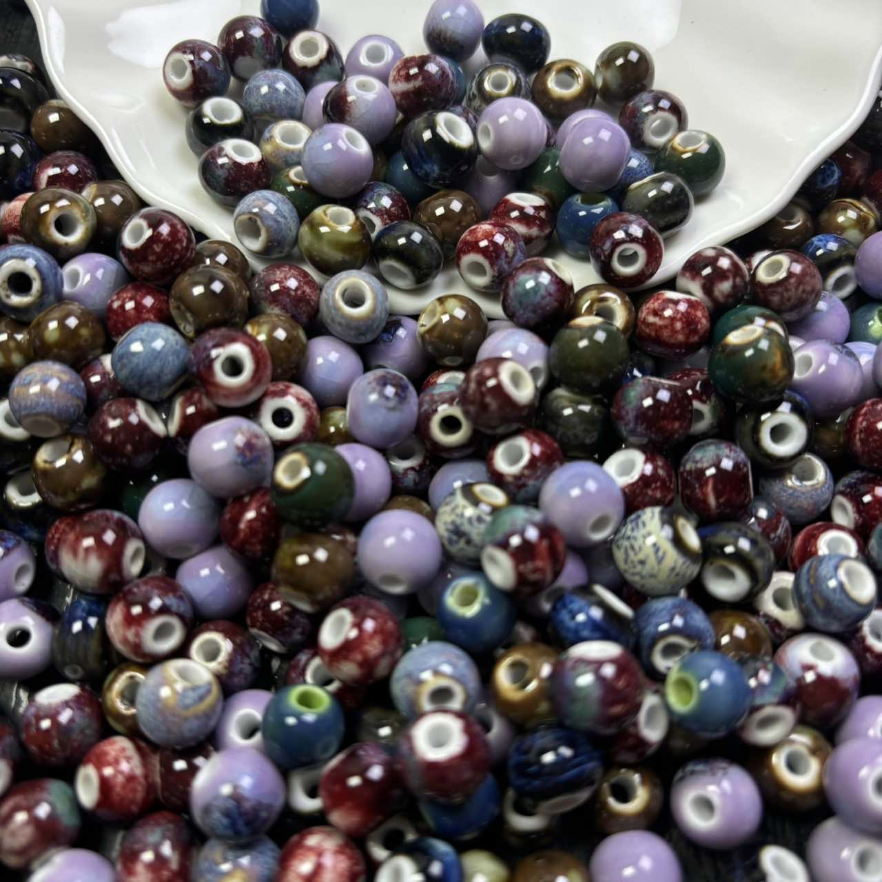 【Ceramic】 Beads  Party