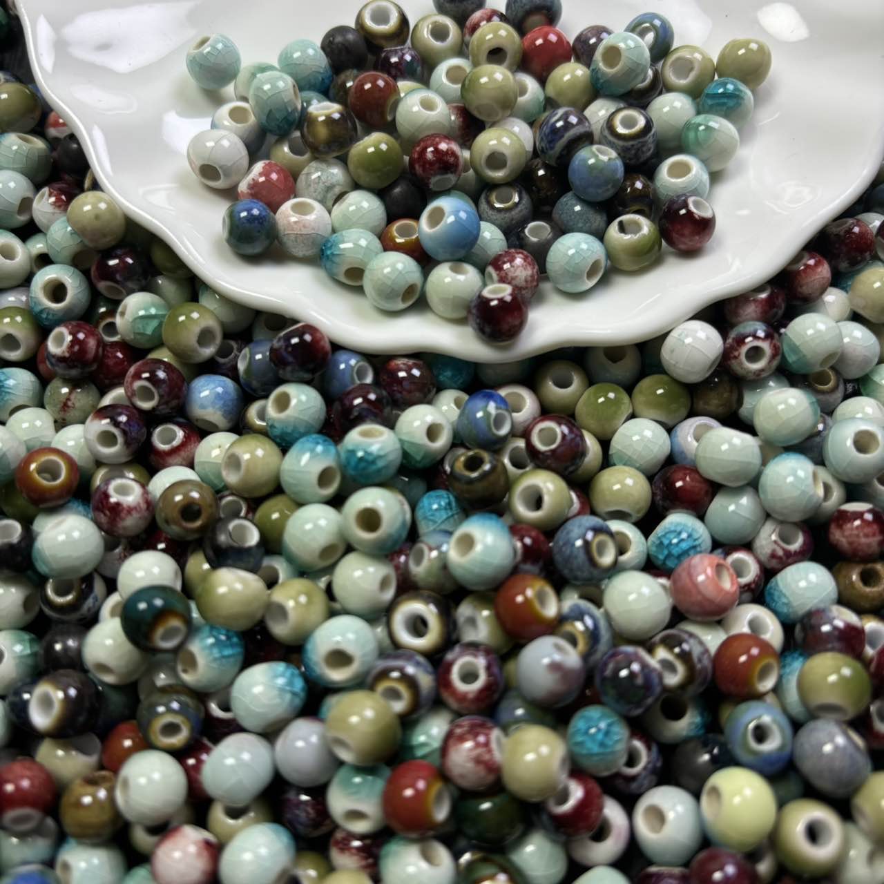 【Ceramic】 Beads  Party