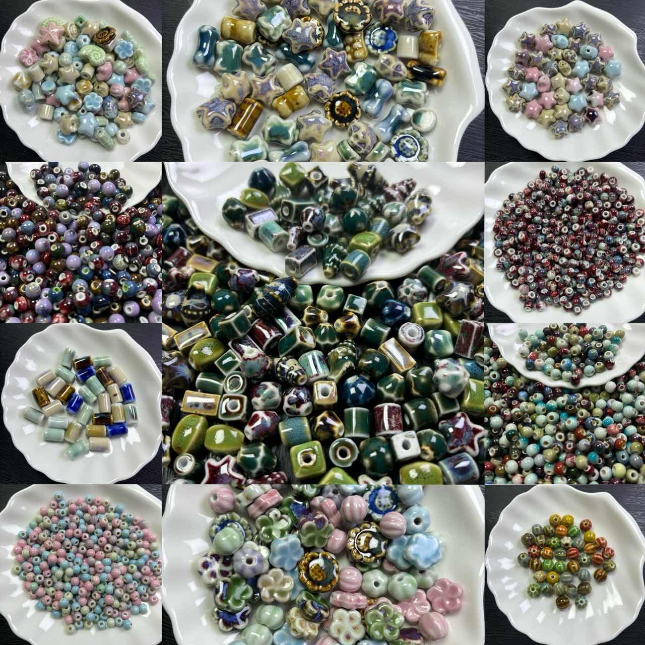 【Ceramic】 Beads  Party