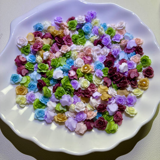 【Resin】Light Color Flower Mixed (Luminous)