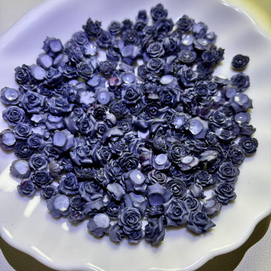 【Resin】-Grey Purple Flower Mixed (Luminous)