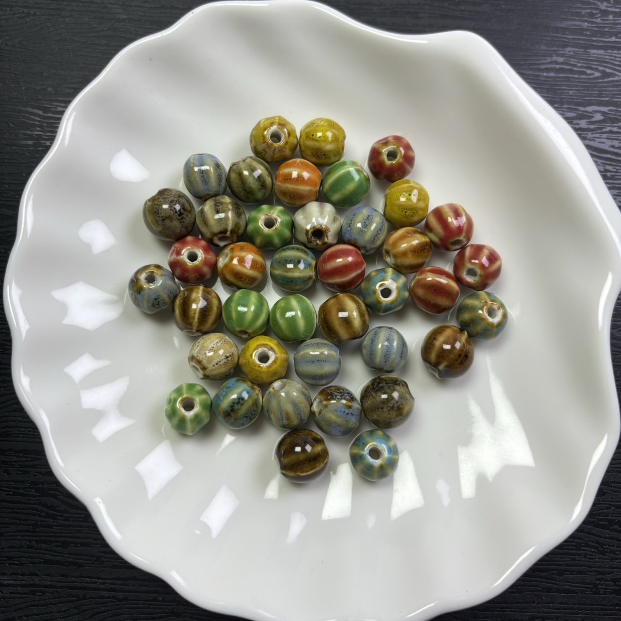 【Ceramic】 Beads  Party