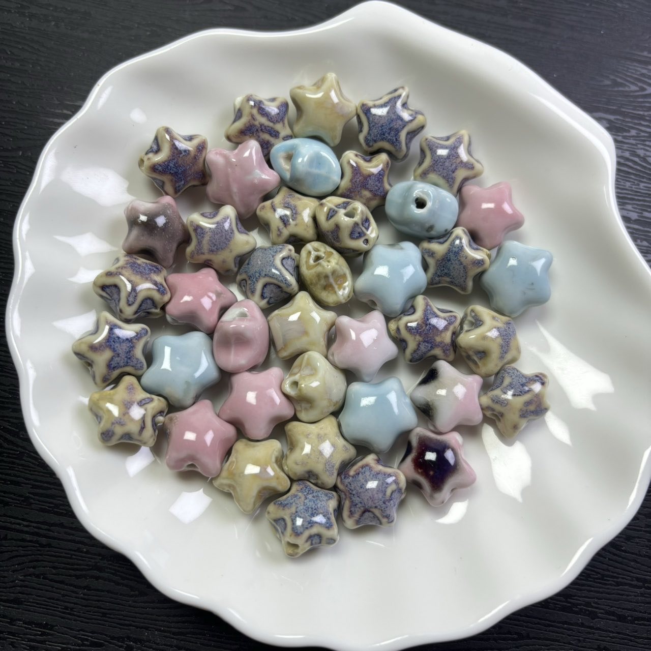 【Ceramic】 Beads  Party